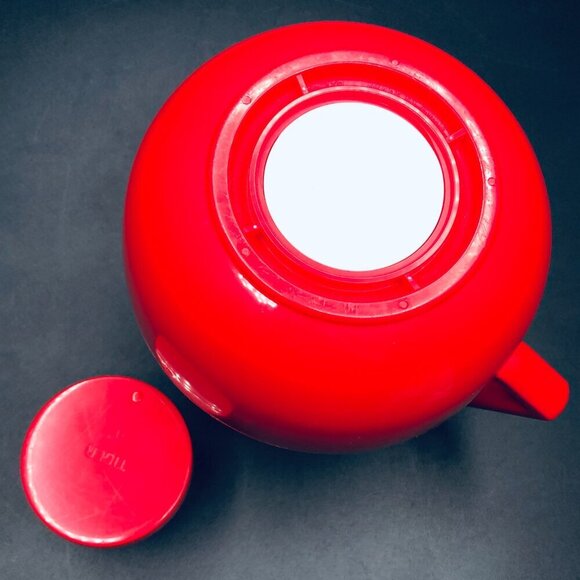 Strawberry Red Thermal Carafe by Tiger Japan Mod Design Hot Cold Vacuum Bottle - Picture 5 of 11